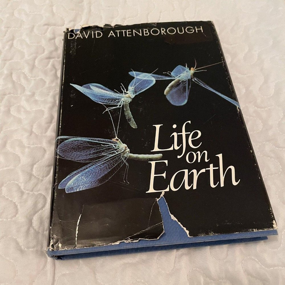 Life on Earth Hardcover David Attenborough 1976